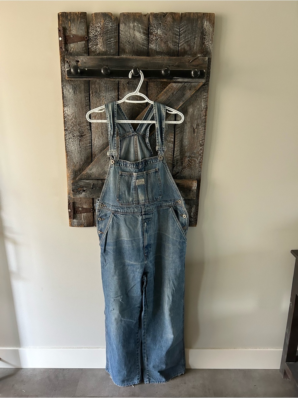 Women’s Vintage Bluenotes Blue Denim Overalls
